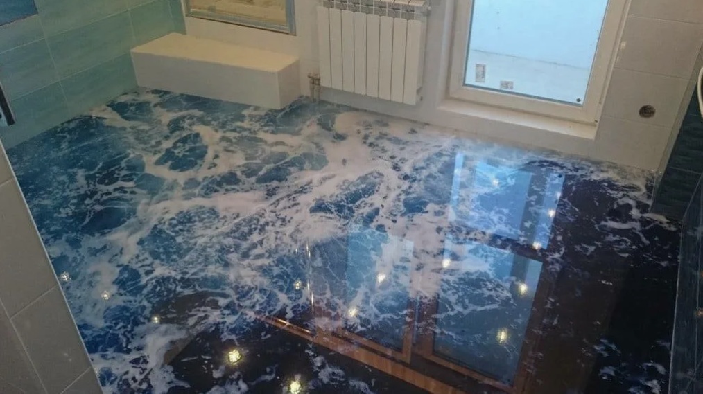 Монтаж наливных полов в Курске